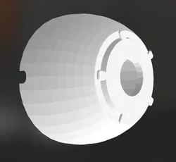 Moon stand lamp, ikea strala STRALA remix