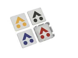 MTB coasters