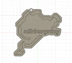 NURBUGRING KEYCHAIN