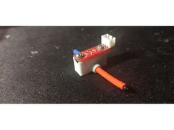 Optical filament runout sensor