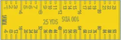 Rifle Scope Ruler