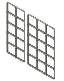 Screw Mounted Gridfinity Baseplates
