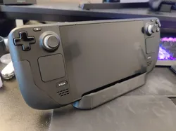 Slightly Larger Steam Deck USB-C Charger Cradle with built in stand (USA)