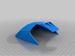 Top of barracuda helmet