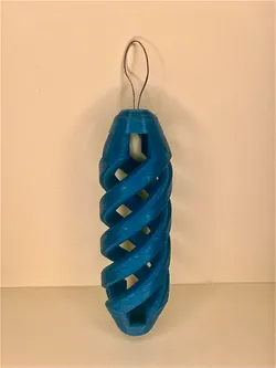 Twisted Christmas Ornament - No Support
