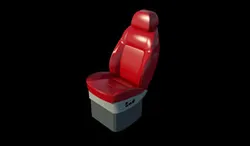 360 degree swivel driver and passenger seat