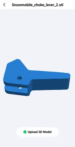3D printer bestanden | 3MF | Choke lever