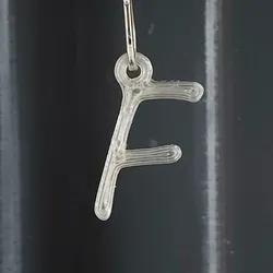 3D printer bestanden | 3MF | F keychain