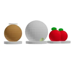 Apples, Moon and Coconut