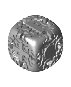 Art Nouveau Fudge Die