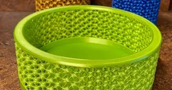 Bowl Gyroid Round - Schüssel Gyroid Rund