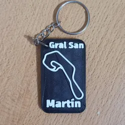 Creality Cloud | Gral. San Martin Circuit Keychain | ملفات الطابعة ثلاثية الأبعاد