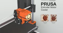 Extruder Motor Cooler MK3s/+ by Simonpk