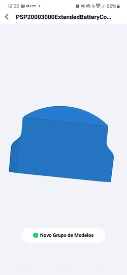Fișiere pentru imprimante 3D | Fișier 3MF | tampa psp 3000