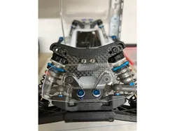 Front shock tower guard for Team Associated RC10B6 UPDATED