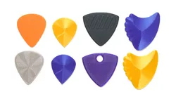 Guitar pick collection