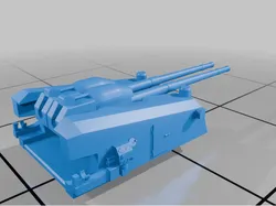 Kriegsmarine Anti-Aircraft 10.5 cm/65 (4.1") SK C/33