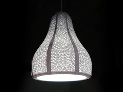 Lamp Shade with Visible Gyroid Infill