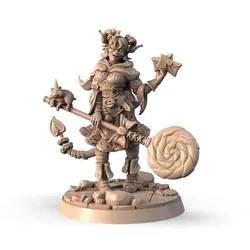 Mira Glint, the Unfaltering Priestess