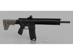 PAAR15 alternative much finger grooves pistol grip