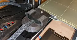 Prusa mini+ Heatbed Cable Support (Easy Clip On) - REMIX