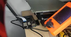 Raspberry Pi 3 box + camera arm for Prusa MINI front