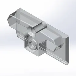 Tools & Spare Parts STL Download - Фурнитура(Планка ответная)by Stanislav Blêskin