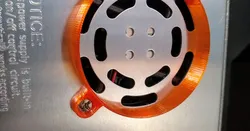 Two Tress Sapphire Pro power supply fan air tunnel