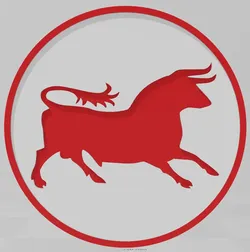 Board Games & Card Games STL Descărcare - Fallout Caesar's Legion Beverage Coaster STL File | Easy 3D - Cornerstone3D