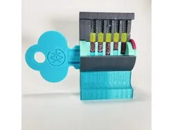 Cutaway Lock