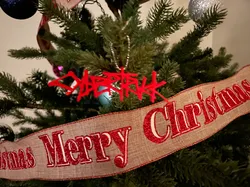 Cybertruck Logo Tree Ornament