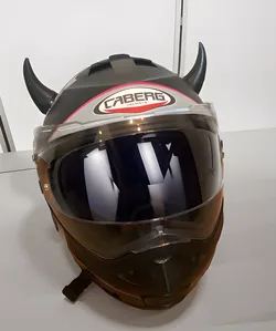 Detachable Devil Horns for Motorcycle Helmet