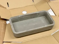 Durable Concrete Mould for Large, Flat Planters