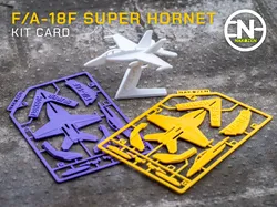 F/A-18F Super Hornet Kit Card