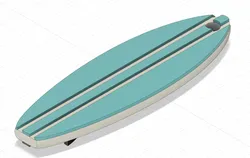 Jewelry & Accessories STL indir - SURFPLANK SLEUTELHANGER - Gominolozgz