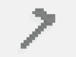 Minecraft Hoe 3D Print Model in Toys 396219
