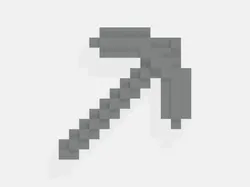 Minecraft Pickaxe 3D Print Model in Toys 396215