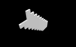 Minecraft sword 3D Print Model in Other 396029