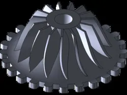 Semi Open Impeller with Gear