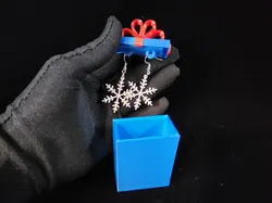 Snowflake Earrings & Ornaments | Frosty Creations | 3 Minute Print