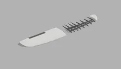 Swept back wing for UAV Mechanical Structural Design - Clark Y Aerofoil