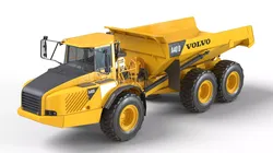 Volvo Articulated Hauler A40D    Low-poly 3D model