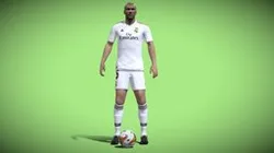 3D Rigged Zinedine Zidane Real Madrid