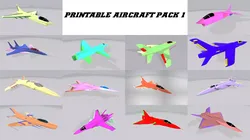 Aircraft Pack 1 3D print model