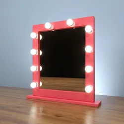 beautiful makeup mirror for home decor or beauty salon