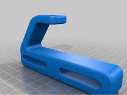 Camera handle w 1/4" hole