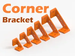 Corner Bracket - 6 Variations ( Parametric )