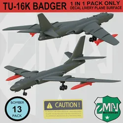 Drones & Aircraft STL indir - TU-16K BADGER V1 - Z-MAN DEVELOPERS