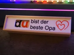 DUplo Geschenk Box Opa
