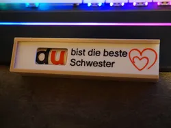 DUplo Geschenk Box Schwester